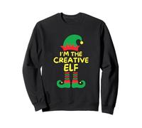 I'm The Creative Elf Family Matching Group Christmas Fun Sweatshirt