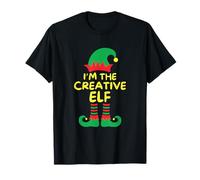 I'm The Creative Elf Family Matching Group Christmas Fun T-Shirt