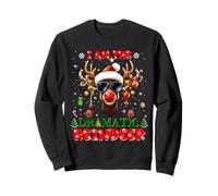 I'm The Dramatic Reindeer Christmas Outfit Funny Xmas Sweatshirt