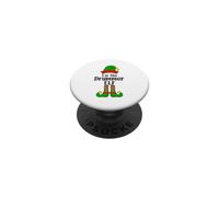 I'm The Drummer Elf Family Matching Christmas PopSockets PopGrip Adhésif