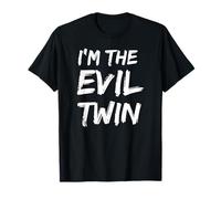 I'm The Evil Twin Déguisement humoristique pour Halloween T-Shirt