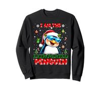 I'm The Extroverted Penguin Christmas Outfit Funny Xmas Sweatshirt