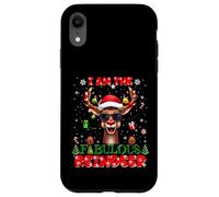 I'm The Fabulous Reindeer Christmas Outfit Funny Xmas Coque pour iPhone XR