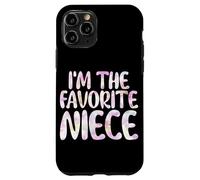 I'm The Favorite Niece Tie Dye Awesome Niece Humour Coque pour iPhone 11 Pro