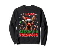 I'm The Fierce Reindeer Christmas Outfit Funny Xmas Sweatshirt
