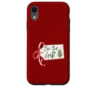 I'm The Gift Christmas Funny Lay Under The Tree Special Coque pour iPhone XR