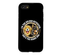 I'm The Golden Retriever She's The Guard Coque pour iPhone SE (2020) / 7/8