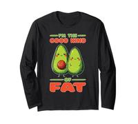 I'm The Good Kind of Fat Food Avocado sain Manche Longue