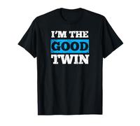 I'm The Good Twin Cadeau Humoristique pour Jumeaux T-Shirt