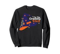 I'm The Grammy Witch Funny Halloween Design Sweatshirt
