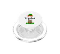 I'm The Grandma Elf Family Matching Christmas PopSockets PopGrip pour MagSafe