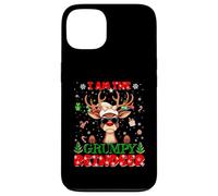 I'm The Grumpy Reindeer Christmas Outfit Funny Xmas Coque pour iPhone 13