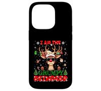 I'm The Grumpy Reindeer Christmas Outfit Funny Xmas Coque pour iPhone 14 Pro