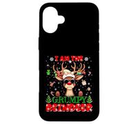 I'm The Grumpy Reindeer Christmas Outfit Funny Xmas Coque pour iPhone 16 Plus