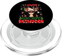 I'm The Grumpy Reindeer Christmas Outfit Funny Xmas PopSockets PopGrip pour MagSafe