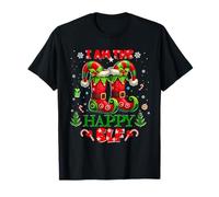 I'm The Happy Elf Christmas Outfit Funny Xmas T-Shirt
