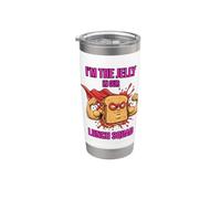 I'm the Jelly in Our Lunch Squad Cute Student PB&J School Gobelet isotherme en acier inoxydable double paroi