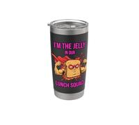 I'm the Jelly in Our Lunch Squad Cute Student PB&J School Gobelet isotherme en acier inoxydable double paroi