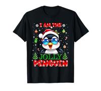 I'm The Jolly Penguin Christmas Outfit Funny Xmas T-Shirt