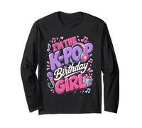 I'm The K-Pop Birthday Girl Korean Pop Birthday Kid Manche Longue