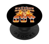 I'm The Karaoke Guy Music Lovers Singers Singing 90's Bootleg PopSockets PopGrip Adhésif