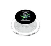I'm The Legendary Tom Drôle Astronaute Dinosaure Cartoon PopSockets PopGrip pour MagSafe
