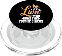 I'm The Lion Who Runs This Cosmic Circus PopSockets PopGrip pour MagSafe
