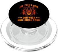 I'm The Lion You Could Tame PopSockets PopGrip pour MagSafe