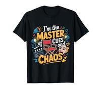 I'm The Master of Cues and Chaos Backstage Crew Tech ||- T-Shirt