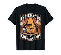 I'm The Master of Cues and Chaos Backstage Crew Tech T-Shirt