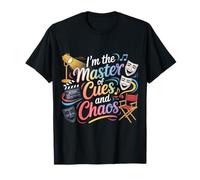 I'm The Master of Cues and Chaos Backstage Crew Tech |- T-Shirt