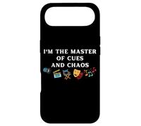 I'm The Master of Cues & Chaos Drama Professeur de théâtre Musical Coque pour iPhone Air