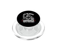 I'm The Nicest Asshole You'll Ever Meet Monkey PopSockets PopGrip pour MagSafe