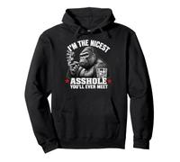 I'm The Nicest Asshole You'll Ever Meet Monkey Sweat à Capuche