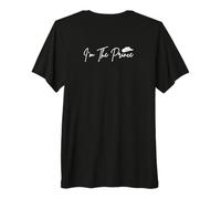 I'm The Prince in White Font avec Logo Chapeau de Cowboy T-Shirt Haut de Gamme