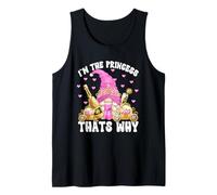Im The Princess Thats Why Funny Saying for Women Pink GNOME Débardeur