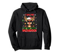 I'm The Radiant Reindeer Christmas Outfit Funny Xmas Sweat à Capuche