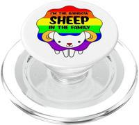 I'm The Rainbow Sheep in The Family - Citation Amusante de fierté PopSockets PopGrip pour MagSafe