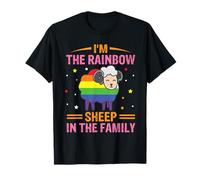 I'm The Rainbow Sheep in The Family Gay Lesbien Trans LGBT T-Shirt