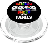 I'm The Rainbow Sheep of The Family Mouton Arc-en-Ciel PopSockets PopGrip pour MagSafe