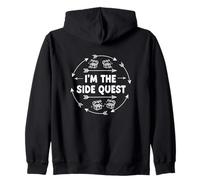 Im The Side Quest Jeu de rôle Humour Sweat à Capuche