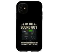 I'm The Sound Guy Funny Audio Engineer Planche de mixage sonore Coque pour iPhone 11