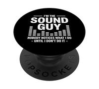 I'm The Sound Guy Funny Audio Engineer PopSockets PopGrip Adhésif