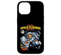I'm The Space Plumber on Duty Astronaute Zero Gravity Repair Coque pour iPhone 14