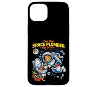 I'm The Space Plumber on Duty Astronaute Zero Gravity Repair Coque pour iPhone 15 Plus