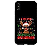 I'm The Spunky Reindeer Christmas Outfit Funny Xmas Coque pour iPhone XS Max