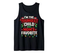 I'm The Youngest Child and Mom's Favorite Christmas Boy Kids Débardeur