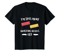 I'm This Many Building Blocks Old - 2ème Anniversaire 2 Ans T-Shirt