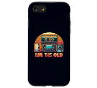 I'm This Old 90s Audio Cassette vidéo Disquette rétro Coque pour iPhone SE (2020) / 7/8