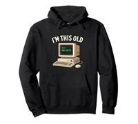 I'm This Old No WiFi Retro Computer Nerd Funny Tech Humour Sweat à Capuche